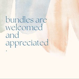 Bundles are welcome and appreciated! DM ME 🤍